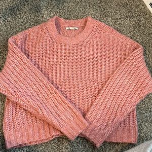 American Eagle pink sweater size xs